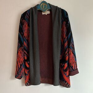 Cynthia Vincent Women’s Medium Navajo Cardigan Sweater - S